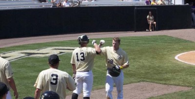 Knights win conference series opener; lose 15-6 on Sunday
