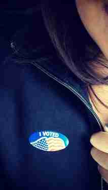 Experience of a first-time voter, election via Instagram