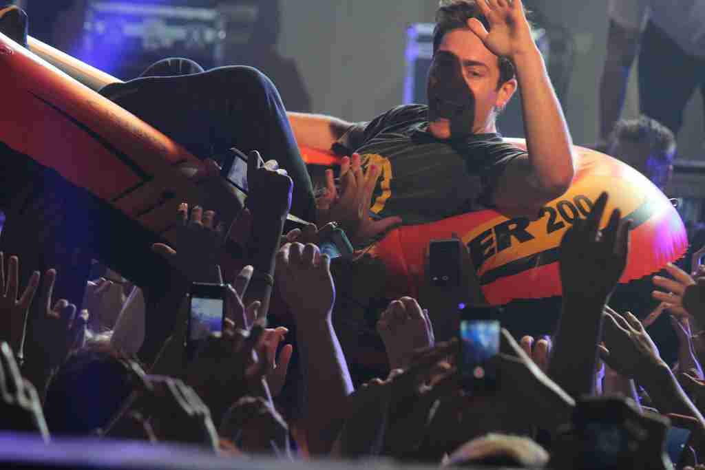 Hoodie Allen at the 'Party With Your Friends Tour' at House of Blues in Orlando, Fla., on Saturday, Nov. 16, 2013. (Danny Morales / Valencia Voice)