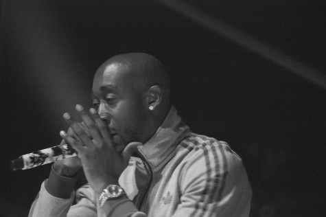 Freddie Gibbs opens for Tech N9ne at the "Independent Grind Tour" at the Plaza Live in Orlando, Fla. on April 17, 2014. (Ty Wright / Valencia Voice)